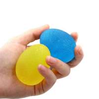 Egg Shape Exercise Hand Grip Stress Relief Ball for Adults and Kids